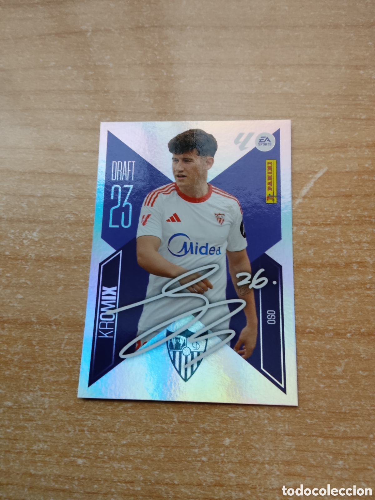 Cromos de f&uacute;tbol: K17 OSO DRAFT 23 MIX SEVILLA LIGA ESTE 2026 2027
