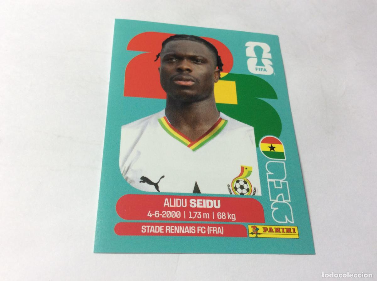 Cromos de f&uacute;tbol: GHA5 GHA 5 Alidu Seidu Ghana Cromo Sticker FIFA World Cup 2026 26 Panini