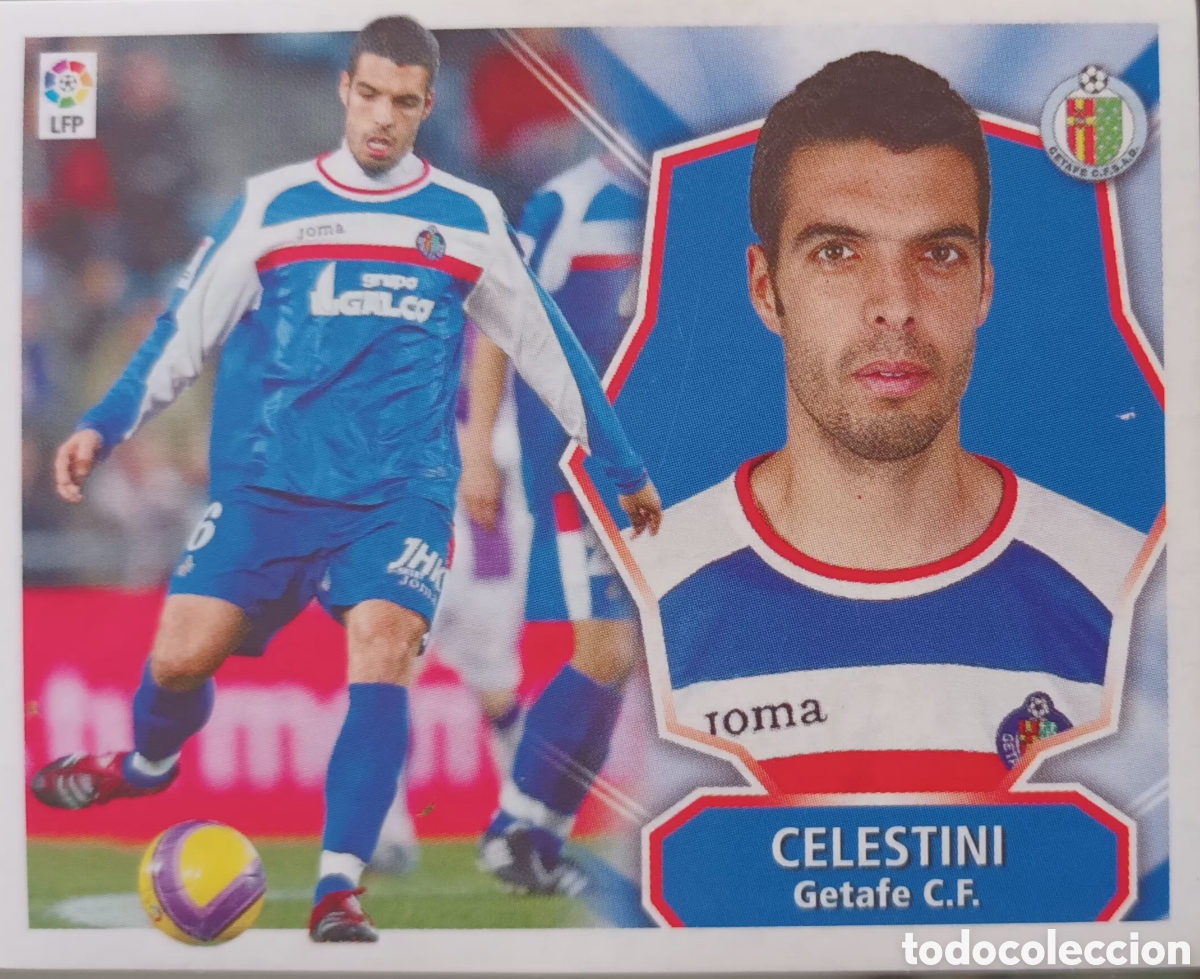 Cromos de f&uacute;tbol: CROMO DE CELESTINI. GETAFE CF