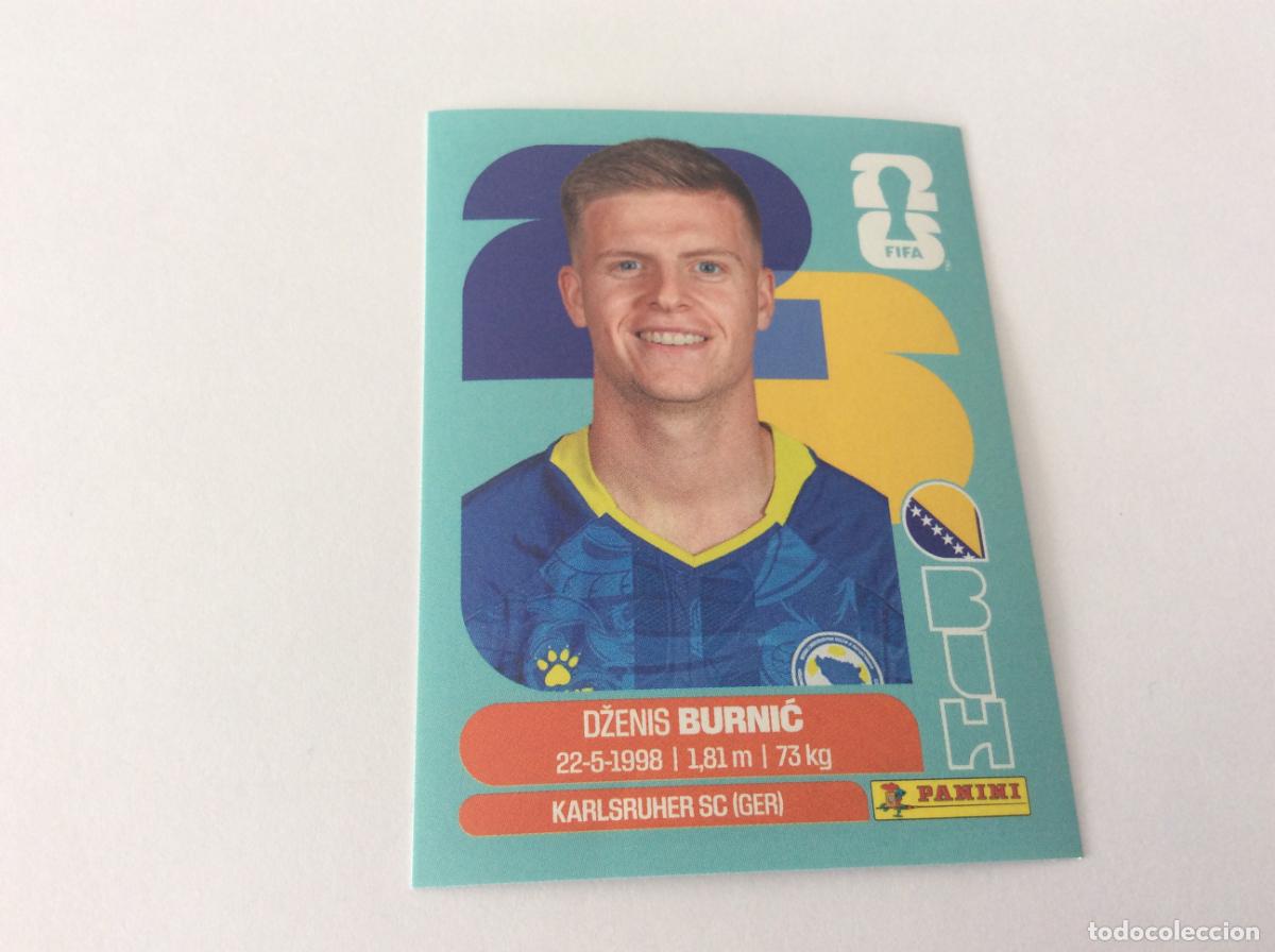 Cromos de f&uacute;tbol: BIH14 BIH 14 Dzenis Burnic Bosnia Sticker Cromo FIFA World Cup 2026 26 Panini Mundial