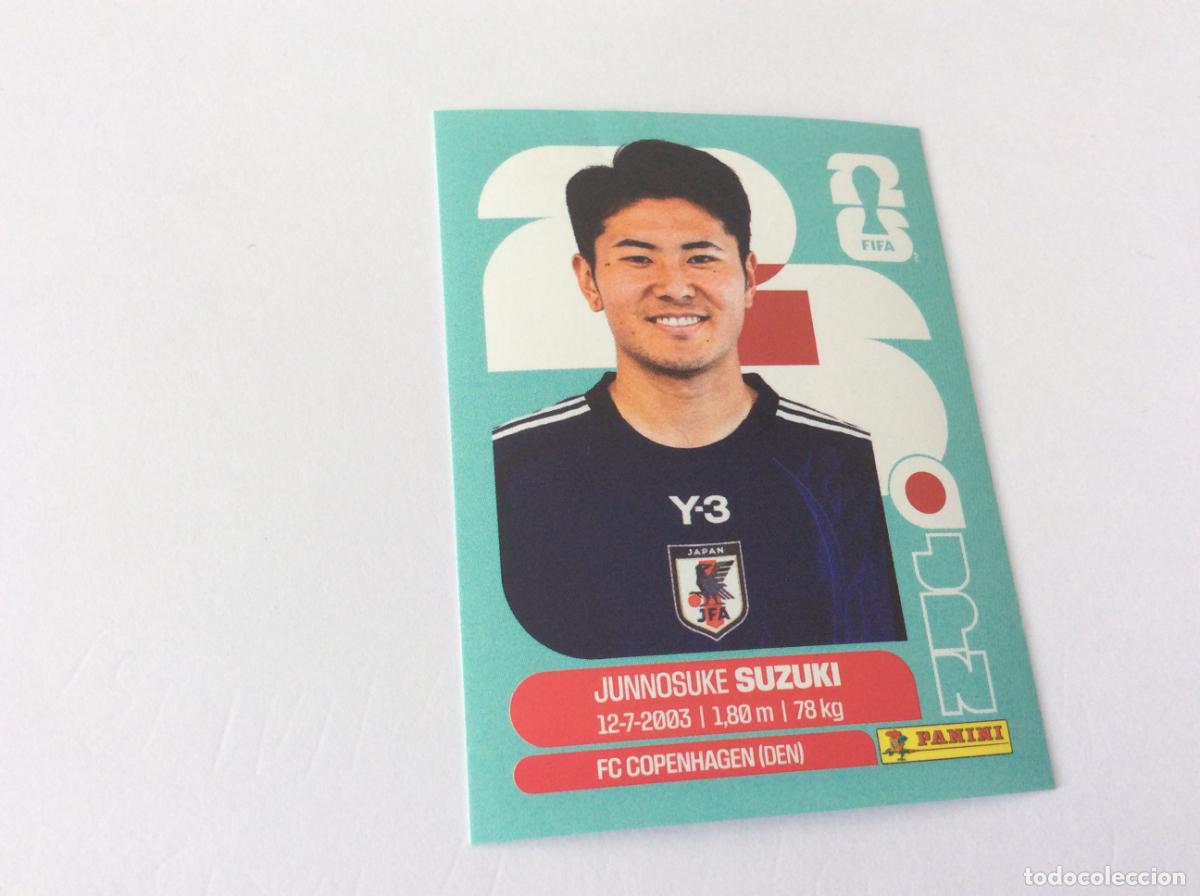 Figurine di Calcio: JPN5 JPN 5 Junnosuke Suzuki Jap&oacute;n Sticker Cromo FIFA World Cup 2026 26 Panini Mundial