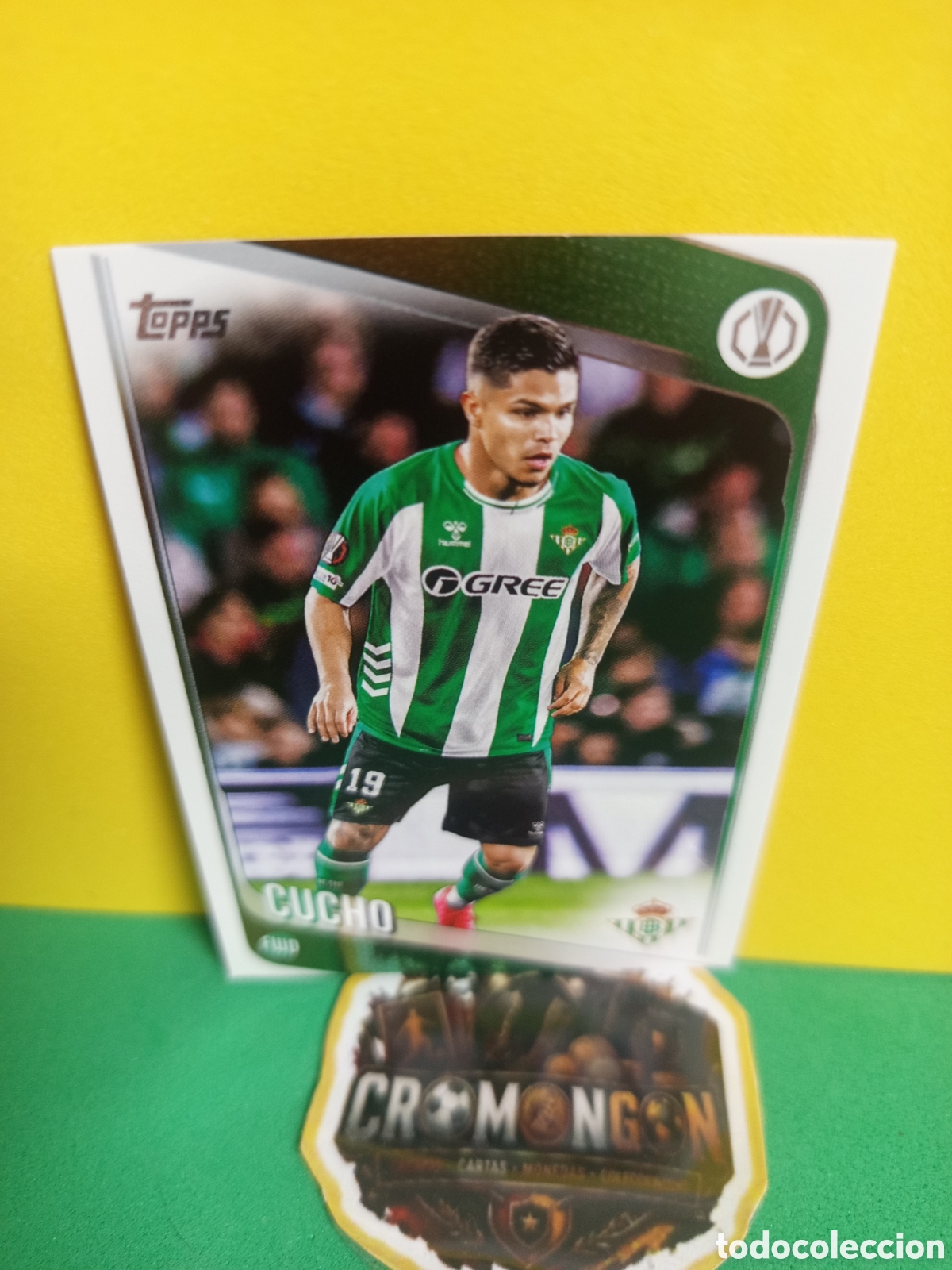Figurine di Calcio: ❇️ CROMO ⚽ CUCHO 51 TOPPS FLAGSHIP 2025 2026 25 26 - REAL BETIS ❇️