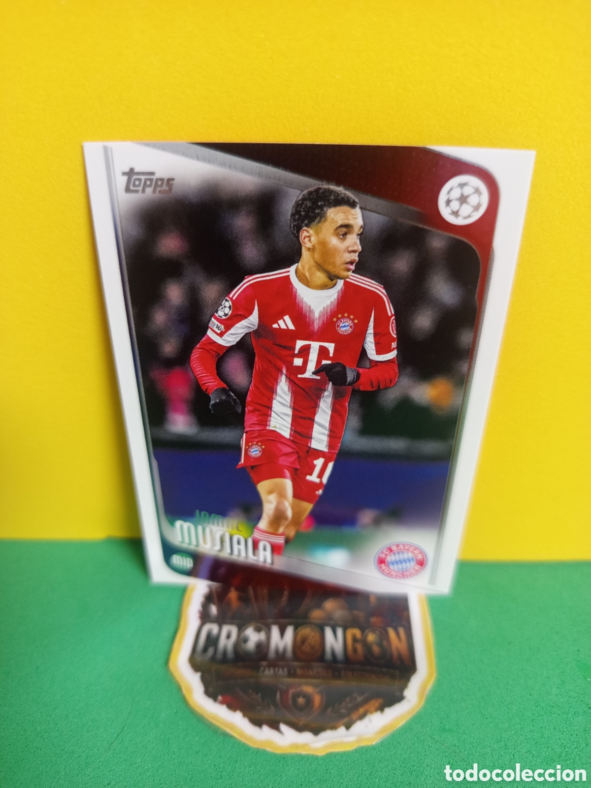 Fu&szlig;ball-Sticker: ❇️ CROMO ⚽ JAMAL MUSIALA 130 TOPPS FLAGSHIP 2025 2026 25 26 - BAYERN MUNICH ❇️