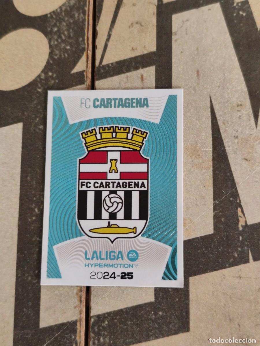 Figurine di Calcio: Escudos Liga Hypermotion N 5 Cartagena Liga Este 24/25 sin pegar