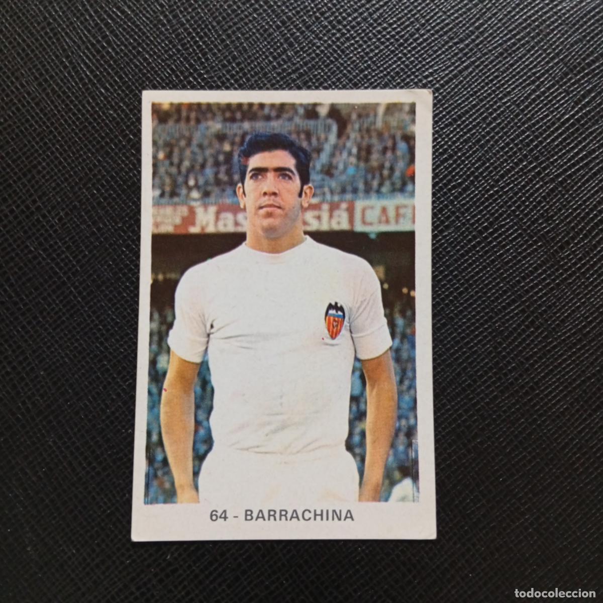 Figurine di Calcio: 64 BARRACHINA VALENCIA RUIZ ROMERO 1970 1971 CROMO FUTBOL 70 MEJICO 71 - SIN PEGAR - A32 PG42