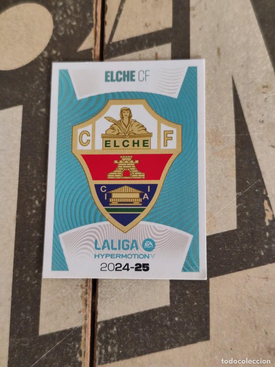 Figurine di Calcio: Escudos Liga Hypermotion N 10 Elche Liga Este 24/25 sin pegar