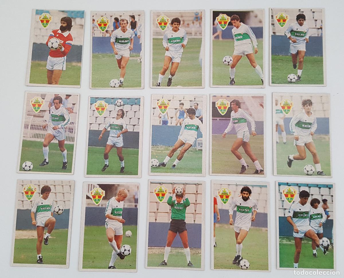 Fu&szlig;ball-Sticker: LOTE 15 CROMOS ELCHE CLUB DE FUTBOL, CROMO ESPORT, MARADONA LIGA 1&ordf; DIVISI&Oacute;N 1984 85, SIN PEGAR