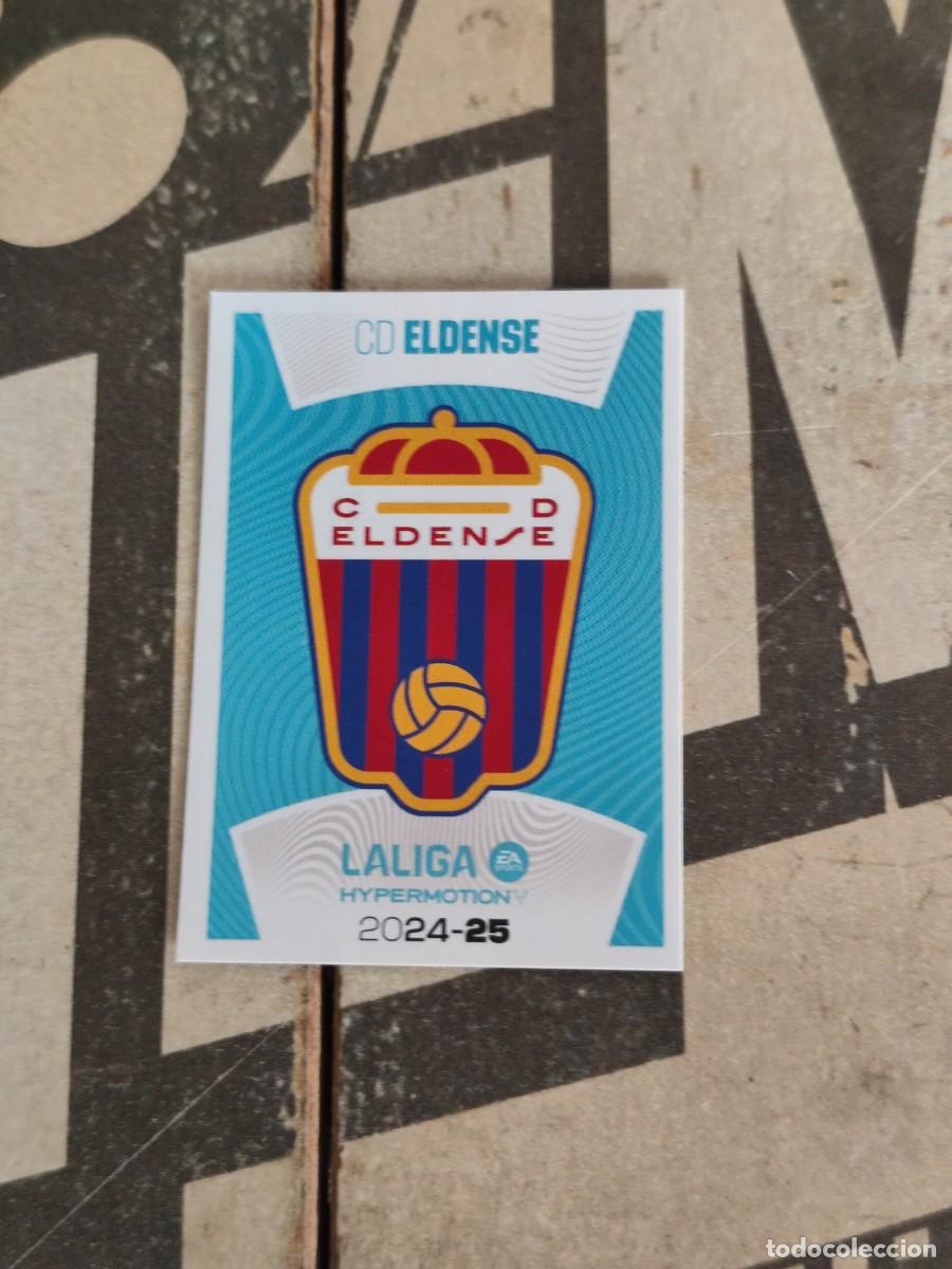 Fu&szlig;ball-Sticker: Escudos Liga Hypermotion N 11 Eldense Liga Este 24/25 sin pegar
