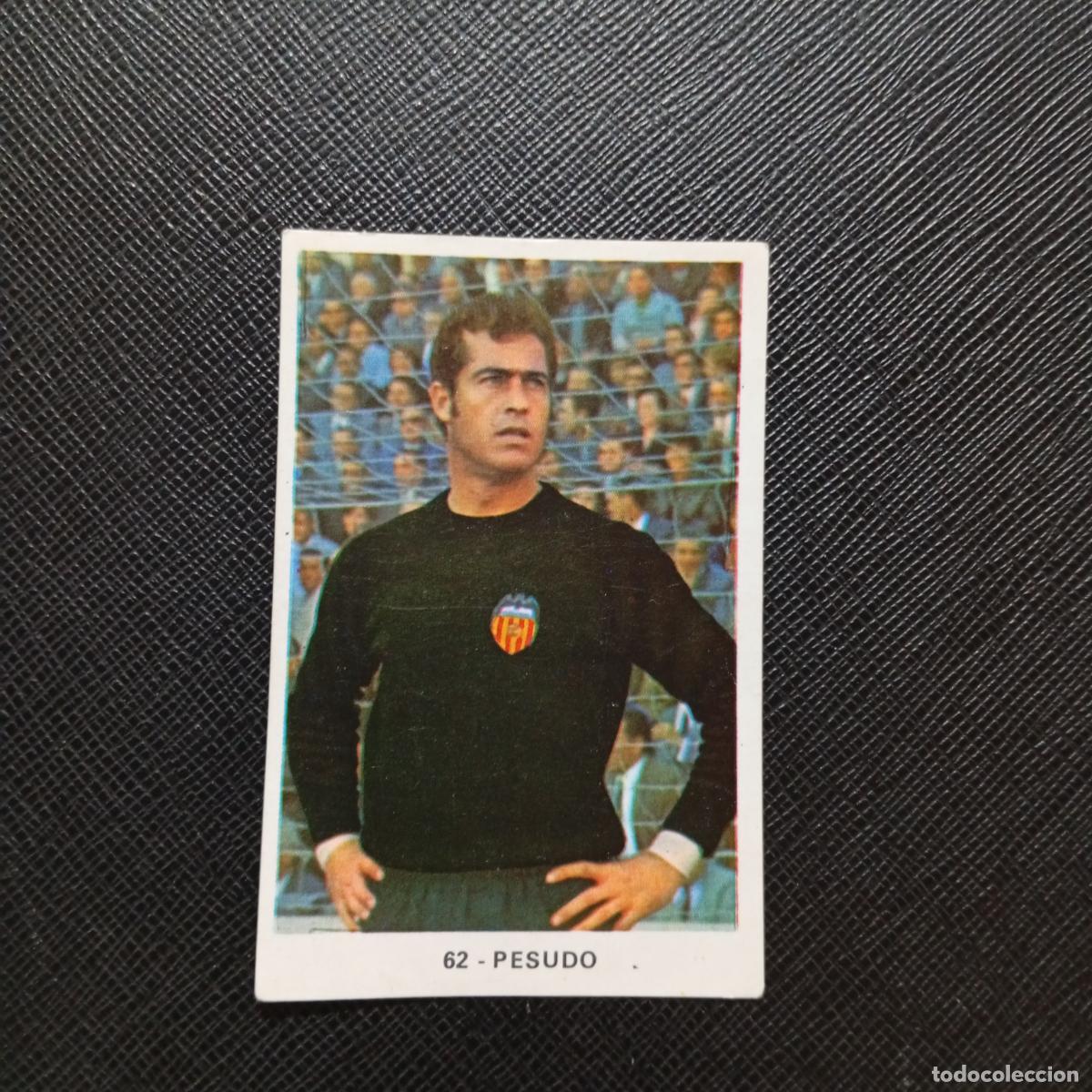 Fu&szlig;ball-Sticker: 62 PESUDO VALENCIA RUIZ ROMERO 1970 1971 CROMO FUTBOL 70 MEJICO 71 - SIN PEGAR - A32 PG44