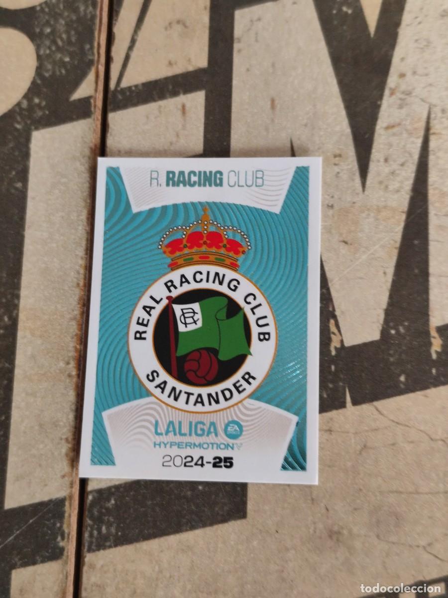 Fu&szlig;ball-Sticker: Escudos Liga Hypermotion N 19 Racing de Santander Liga Este 24/25 sin pegar