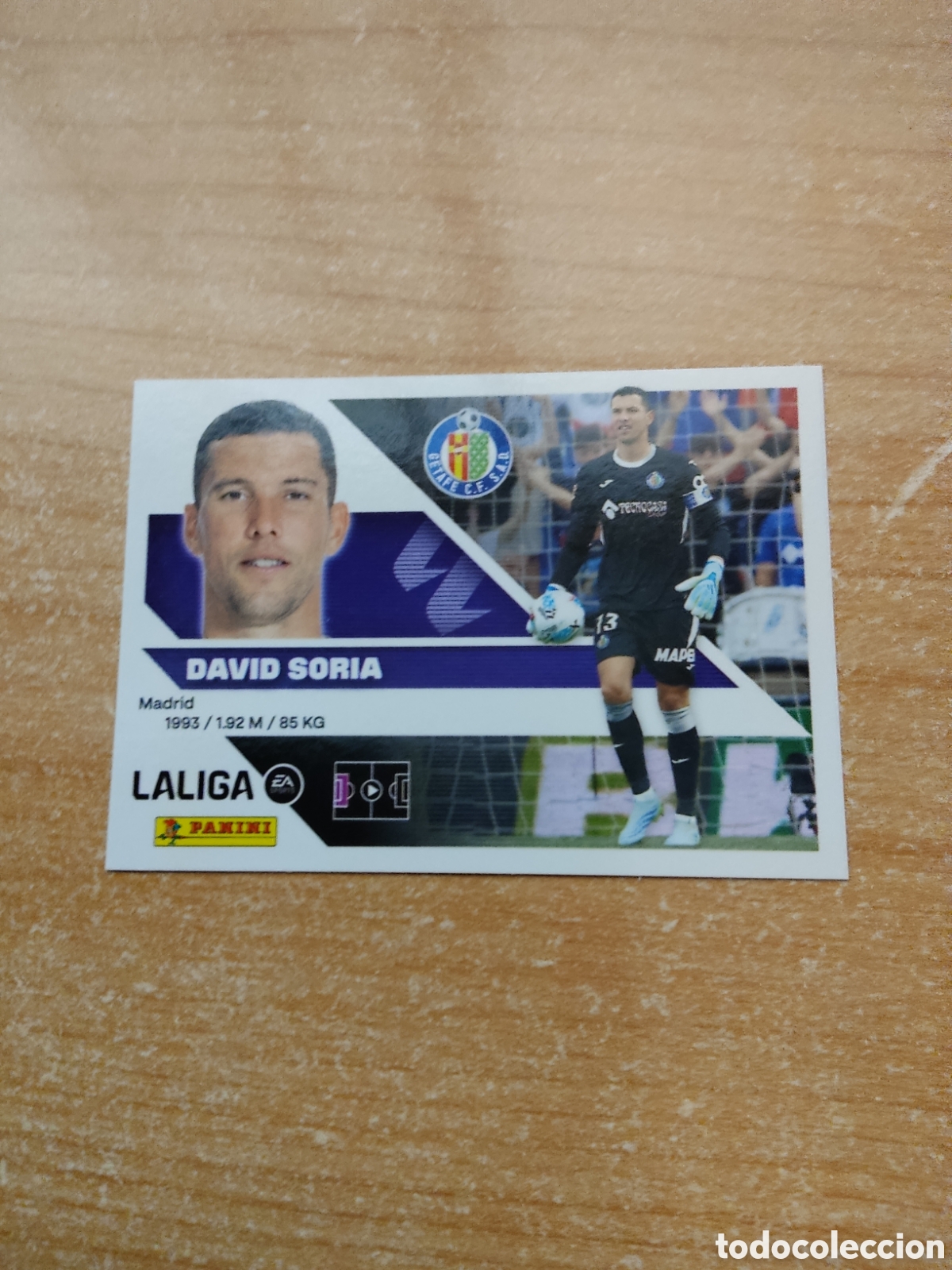 Fu&szlig;ball-Sticker: 3 DAVID SORIA GETAFE LIGA ESTE 2026 2027