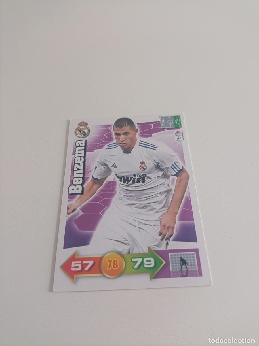 Fu&szlig;ball-Sticker: Adrenalyn 2010/11 Benzema Real Madrid