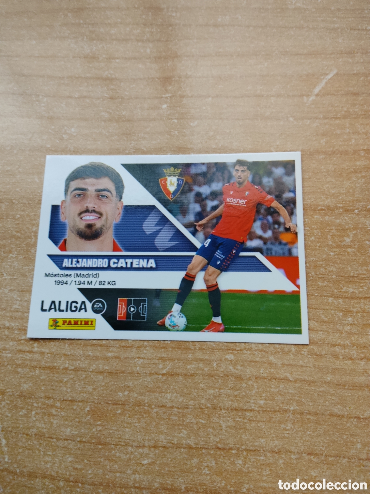 Cromos de f&uacute;tbol: 8 CATENA OSASUNA LIGA ESTE 2026 2027