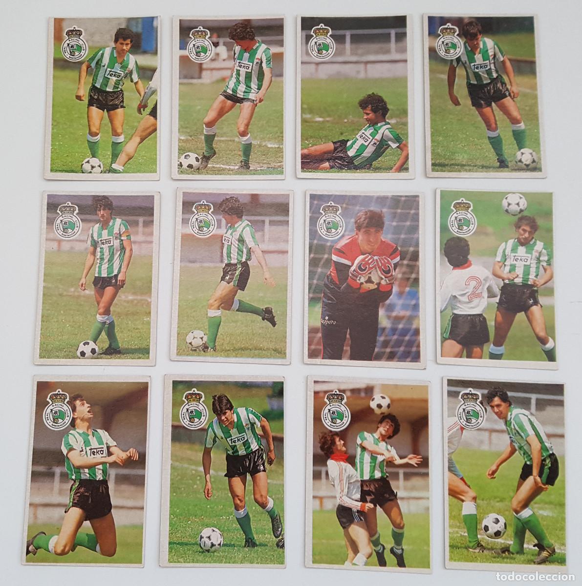 Cromos de Futebol: LOTE 12 CROMOS REAL RACING CLUB SANTANDER,CROMO ESPORT, MARADONA LIGA 1&ordf; DIVISI&Oacute;N 1984 85, SIN PEGAR