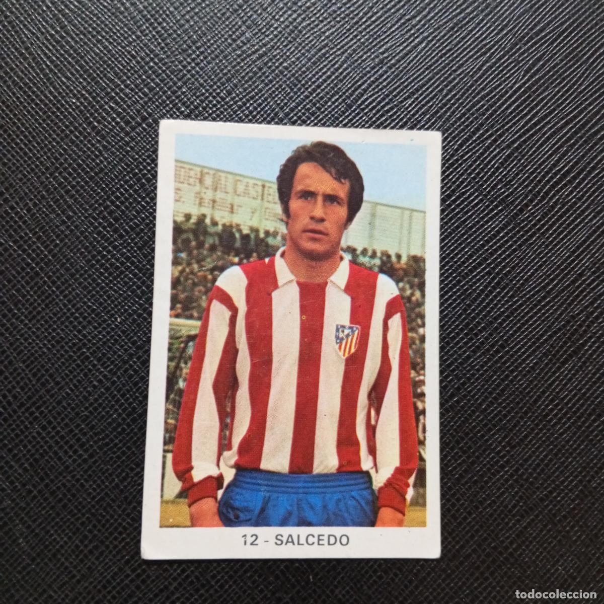 Cromos de f&uacute;tbol: 12 SALCEDO AT MADRID RUIZ ROMERO 1970 1971 CROMO FUTBOL 70 MEJICO 71 - SIN PEGAR - A32 PG51