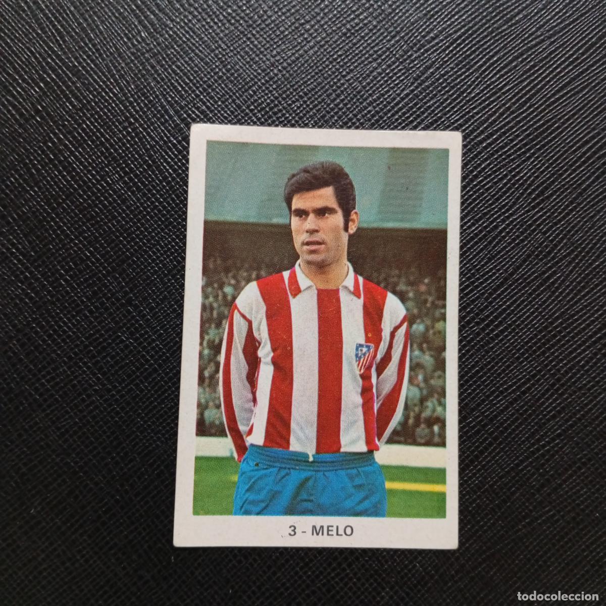 Cromos de f&uacute;tbol: 3 MELO AT MADRID RUIZ ROMERO 1970 1971 CROMO FUTBOL 70 MEJICO 71 - SIN PEGAR - A32 PG51
