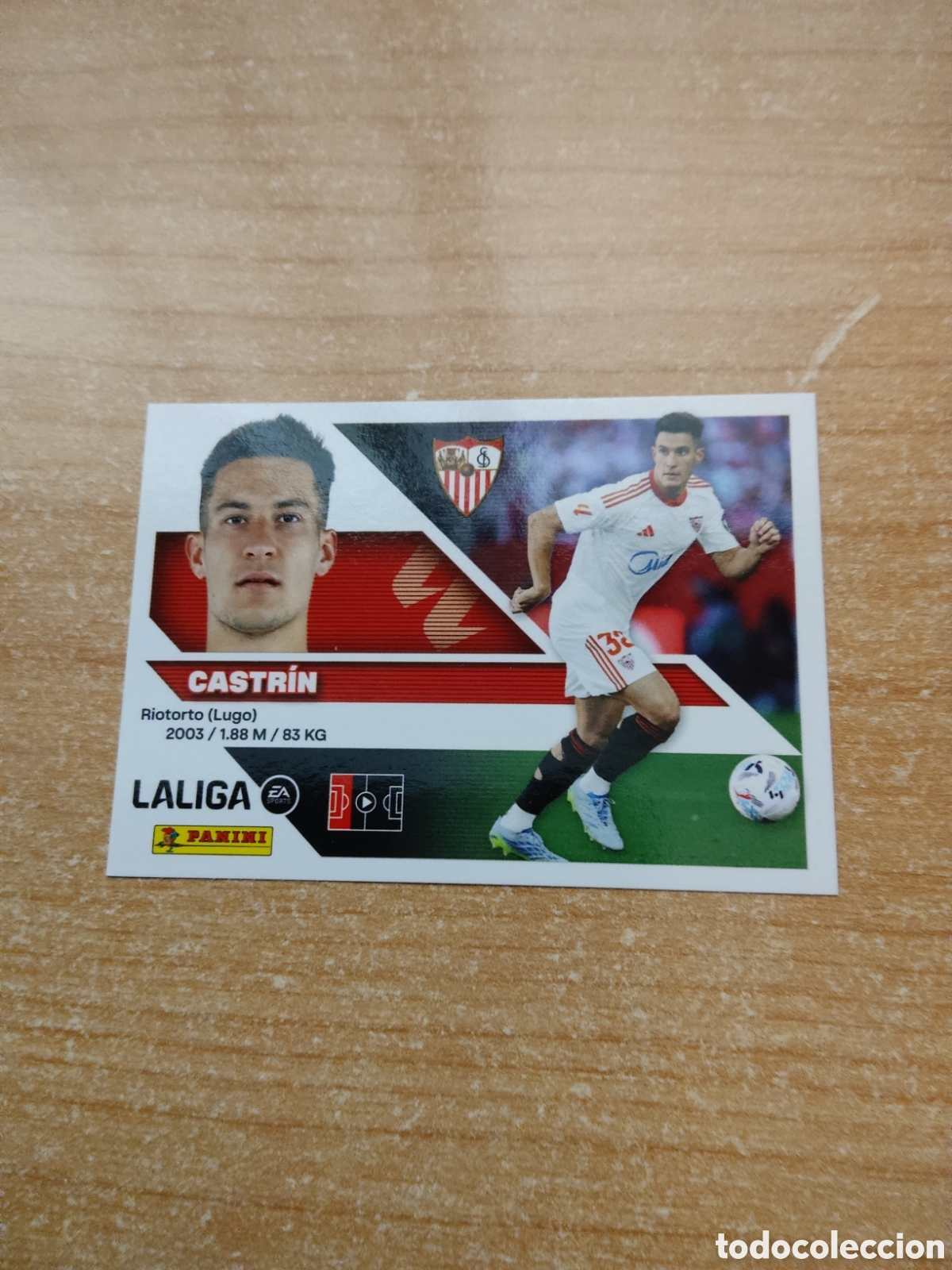 Cromos de f&uacute;tbol: 9 A CASTRIN SEVILLA LIGA ESTE 2026 2027