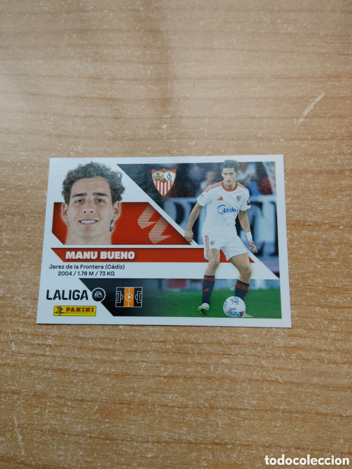 Cromos de f&uacute;tbol: 16 MANU BUENO SEVILLA LIGA ESTE 2026 2027