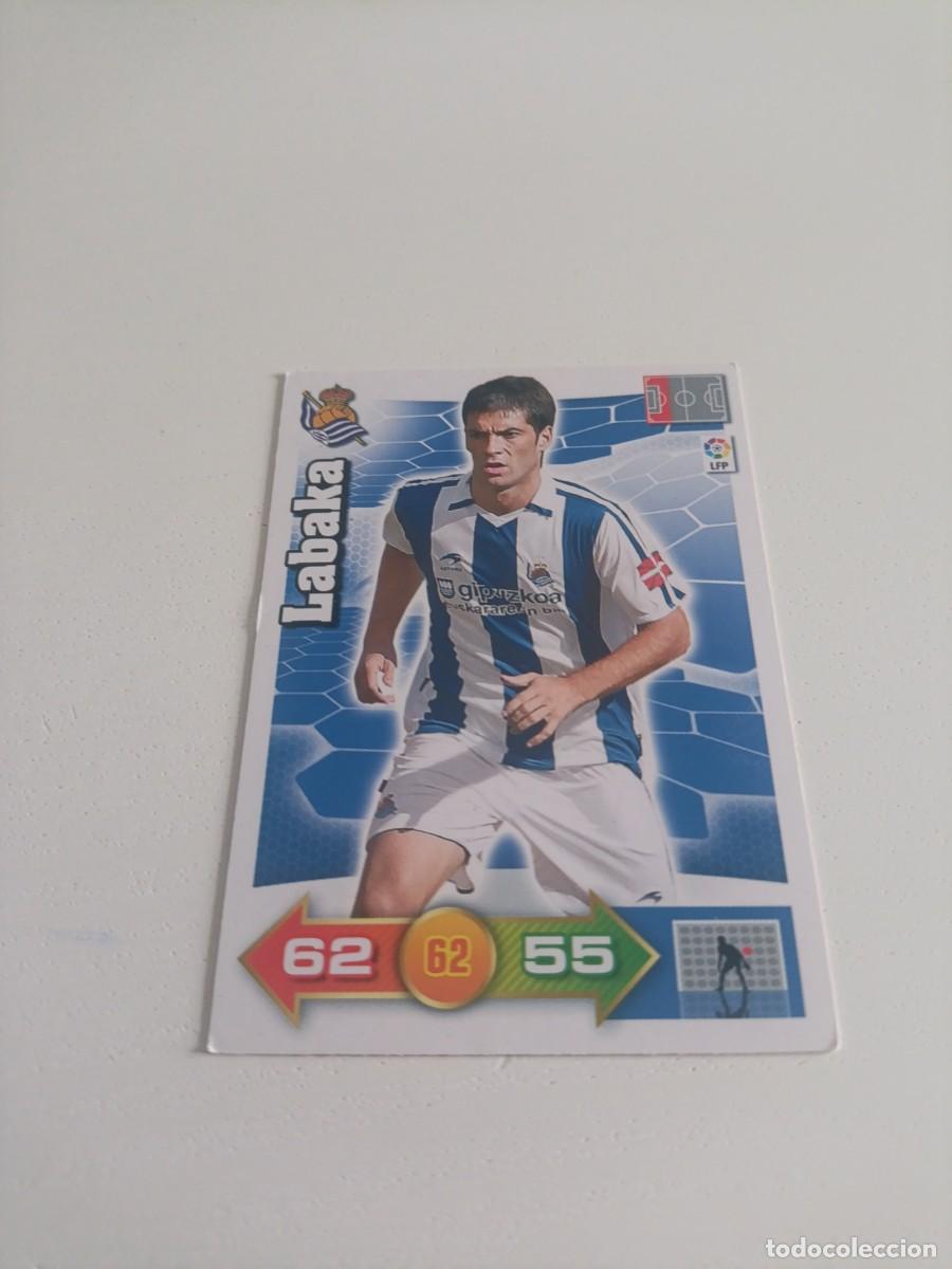 Cromos de f&uacute;tbol: Adrenalyn 2010/11 Labaka Real Sociedad