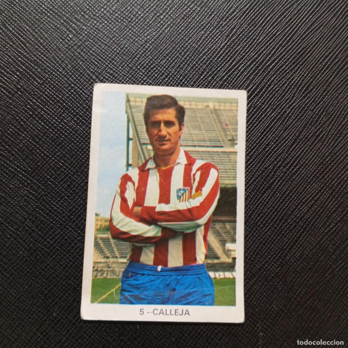 Cromos de f&uacute;tbol: 5 CALLEJA AT MADRID RUIZ ROMERO 1970 1971 CROMO FUTBOL 70 MEJICO 71 - SIN PEGAR - A32 PG54