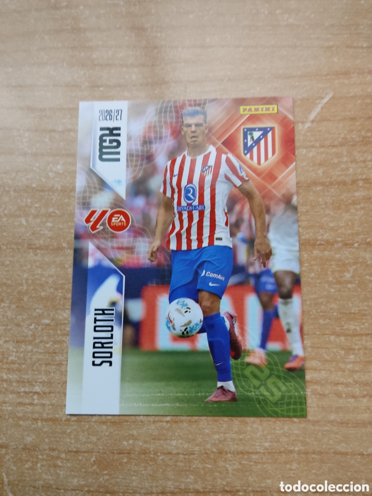Cromos de f&uacute;tbol: 72 SORLOTH ATLETICO MADRID MEGACRACKS 2026 2027