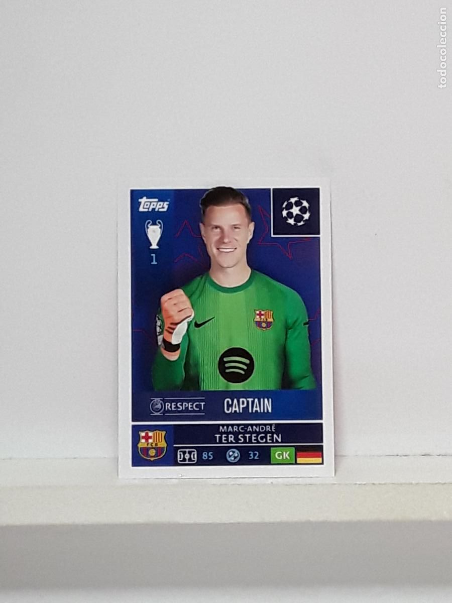Cromos de f&uacute;tbol: CHAMPIONS STICKER 2025 2026 25 26 ALBUM TOPPS LEAGUE N 183 BARCELONA MARC-ANDRE TER STEGEN