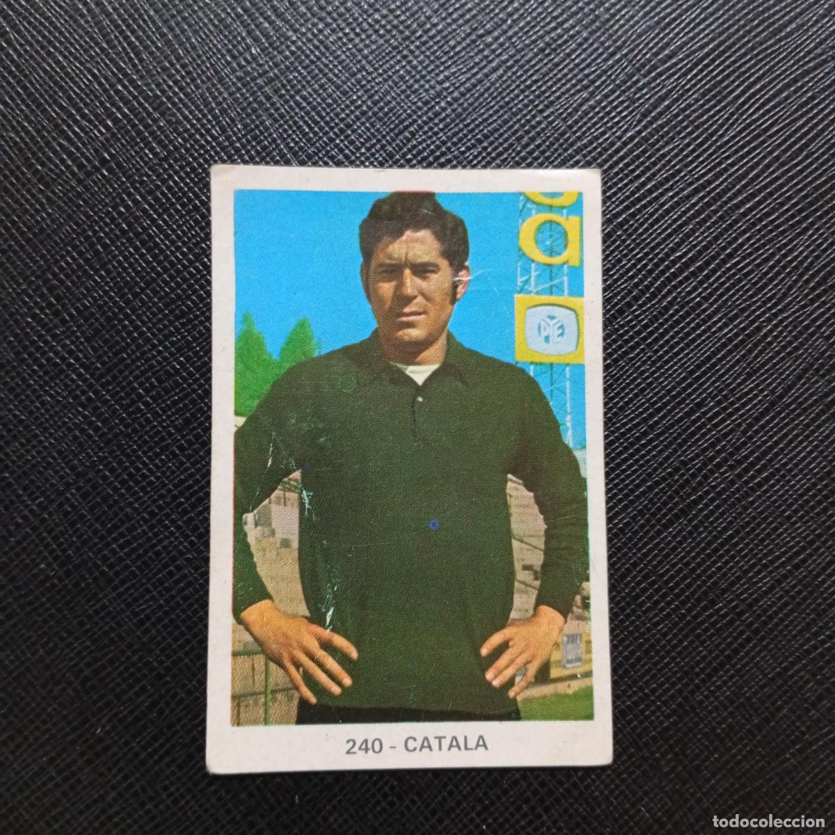 Cromos de f&uacute;tbol: 240 CATALA LAS PALMAS RUIZ ROMERO 1970 1971 CROMO FUTBOL 70 MEJICO 71 - SIN PEGAR - A14 PG37