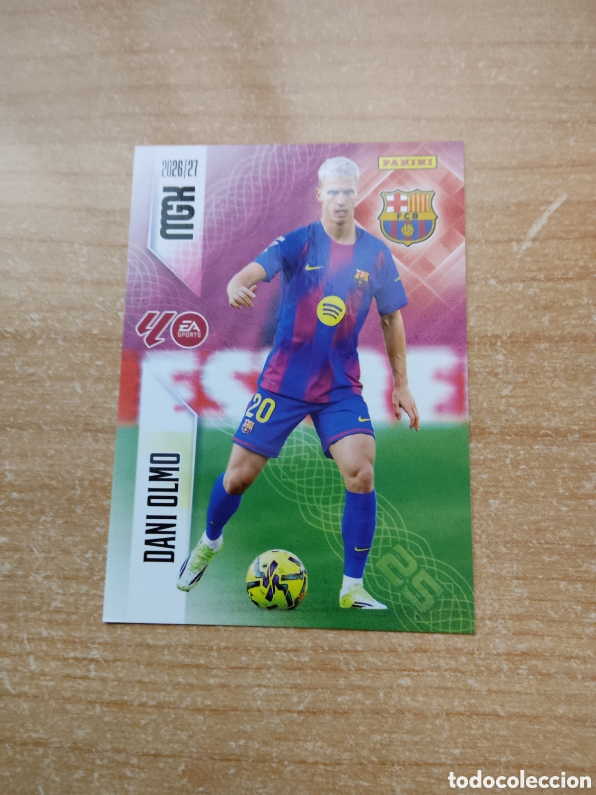 Cromos de f&uacute;tbol: 87 DANI OLMO BARCELONA MEGACRACKS 2026 2027