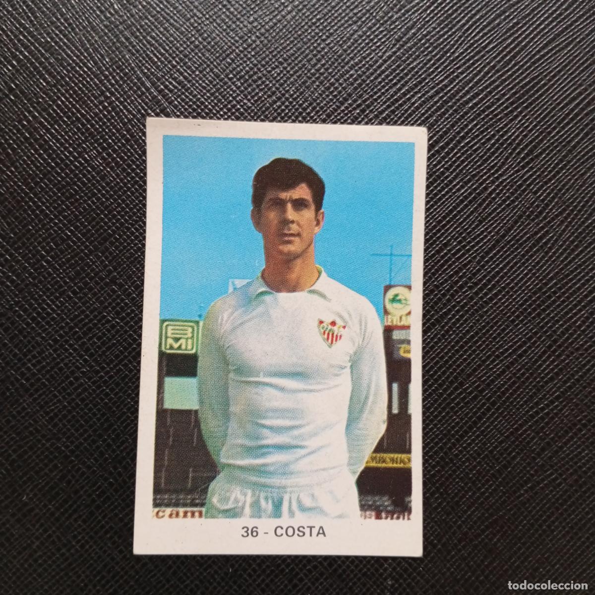 Figurine di Calcio: 36 COSTA SEVILLA RUIZ ROMERO 1970 1971 CROMO FUTBOL 70 MEJICO 71 - SIN PEGAR - A14 PG46