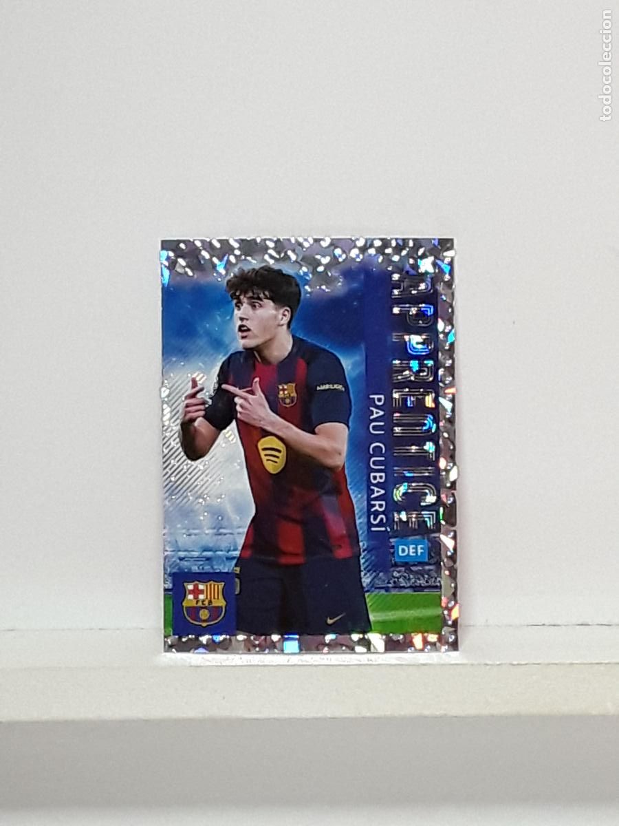 Cartes &agrave; collectionner de Football: CHAMPIONS STICKER 2025 2026 25 26 ALBUM TOPPS LEAGUE N 189 BARCELONA PAU CUBARSI