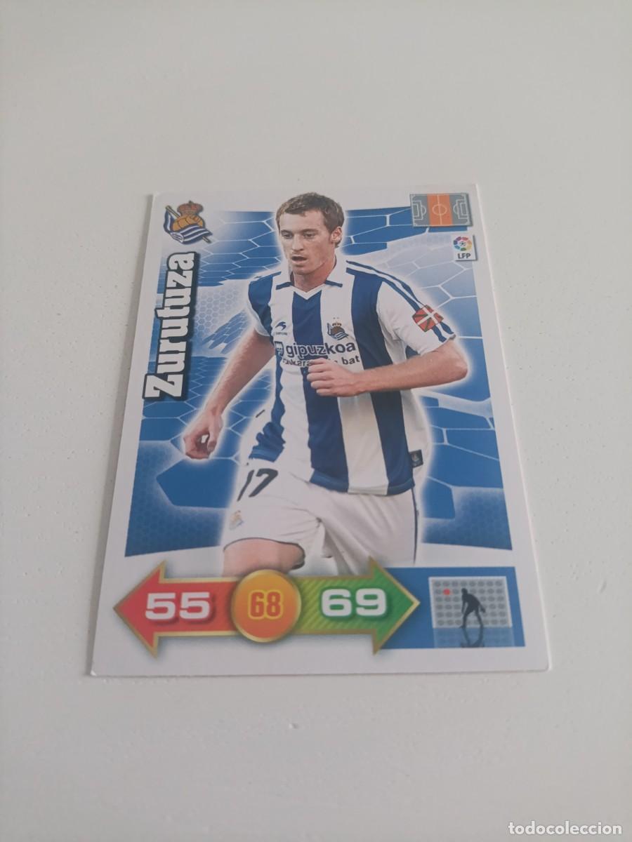 Figurine di Calcio: Adrenalyn 2010/11 Zurutuza Real Sociedad