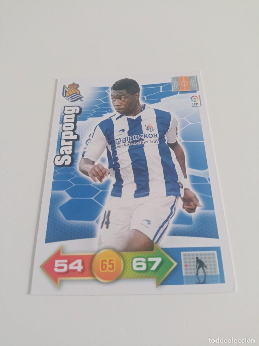 Figurine di Calcio: Adrenalyn 2010/11 Sarpong Real Sociedad