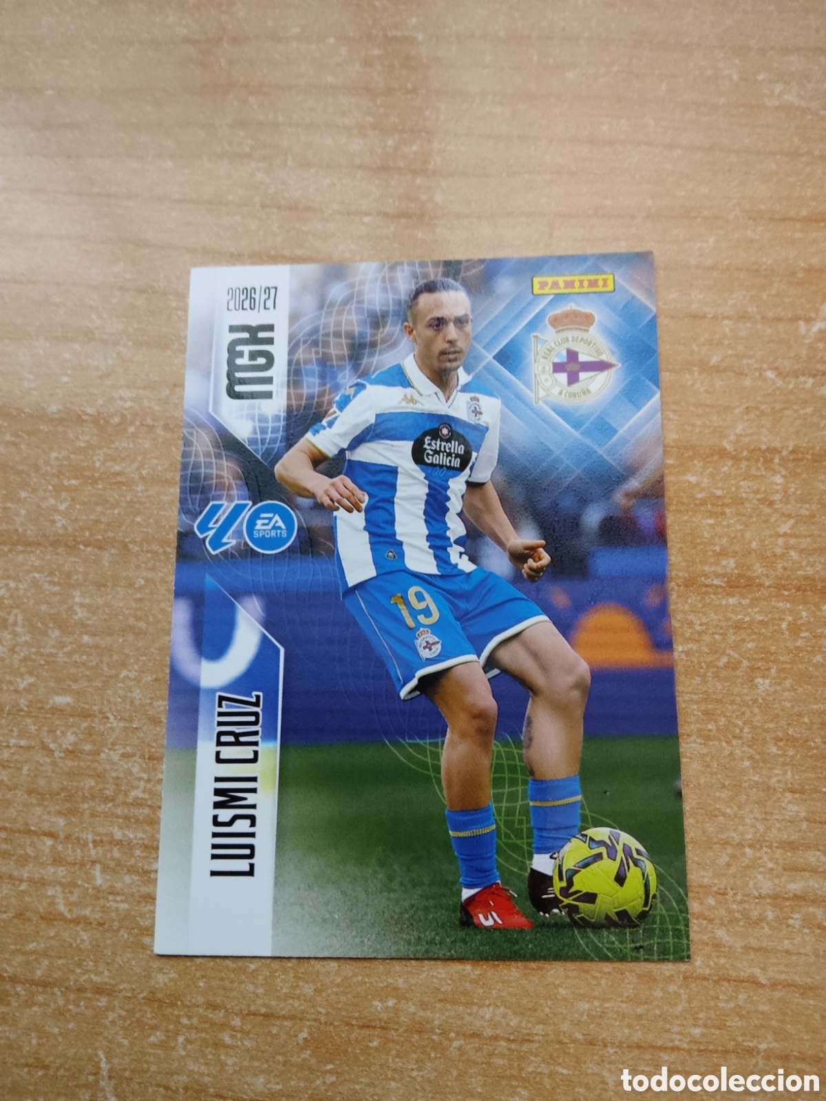 Figurine di Calcio: 140 LUISMI CRUZ DEPORTIVO CORU&Ntilde;A MEGACRACKS 2026 2027