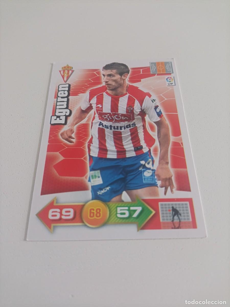 Figurine di Calcio: Adrenalyn 2010/11 Eguren Sporting de Gij&oacute;n
