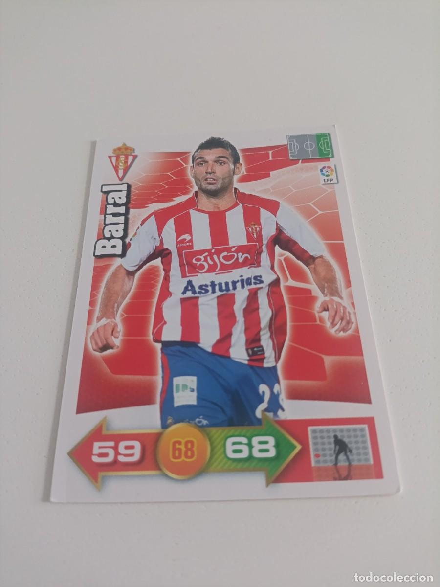 Fu&szlig;ball-Sticker: Adrenalyn 2010/11 Barral Sporting de Gij&oacute;n