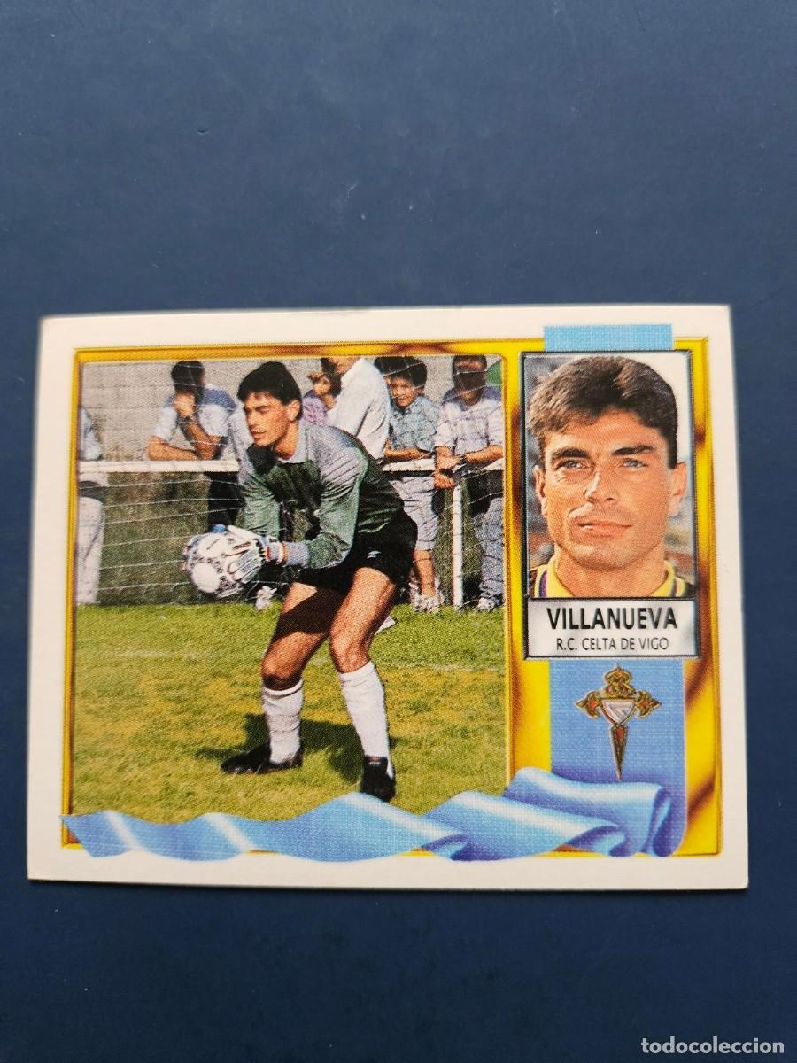 Cromos de f&uacute;tbol: VILLANUEVA CELTA LIGA ESTE 95 96 1995 1996 SIN PEGAR NUNCA PEGADO