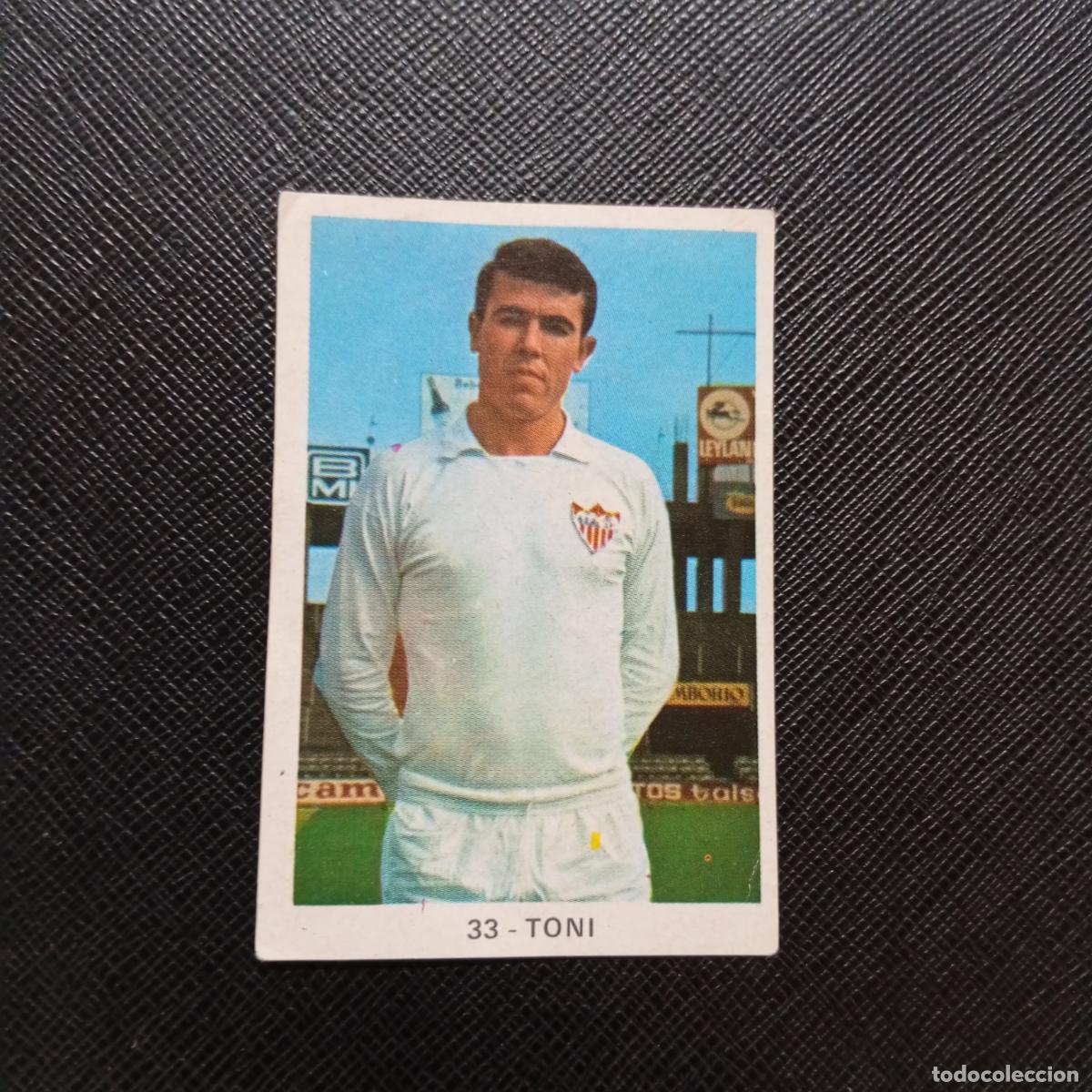 Cromos de f&uacute;tbol: 33 TONI SEVILLA RUIZ ROMERO 1970 1971 CROMO FUTBOL 70 MEJICO 71 - SIN PEGAR - A14 PG145