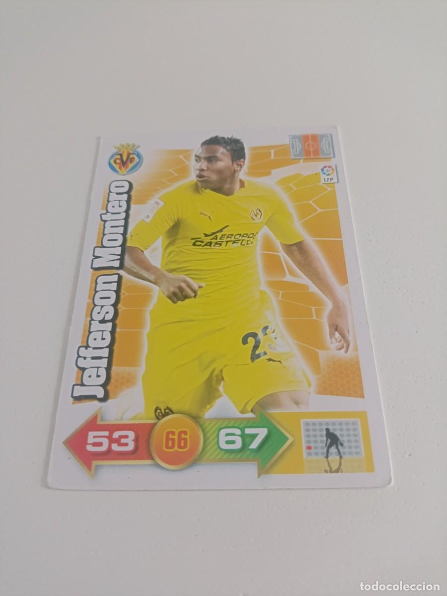 Cromos de f&uacute;tbol: Adrenalyn 2010/11 Jefferson Montero Villarreal