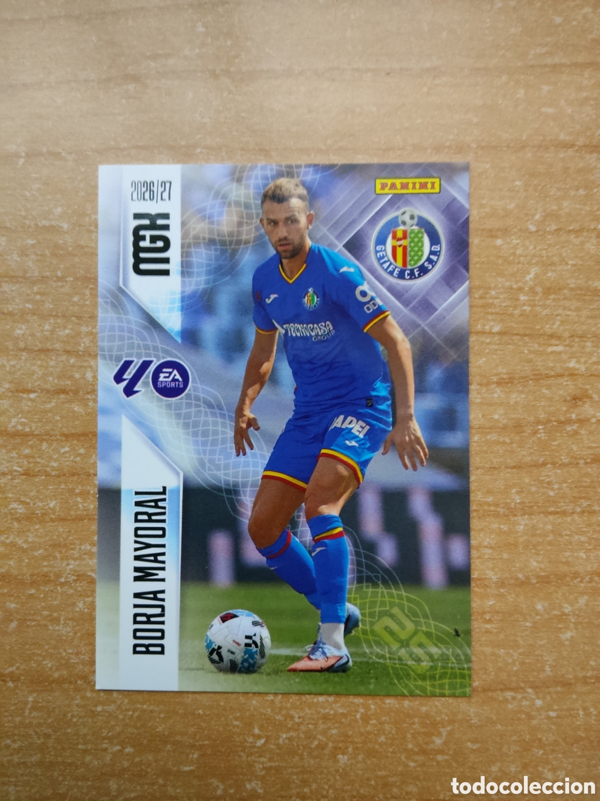 Cromos de f&uacute;tbol: 195 BORJA MAYORAL GETAFE MEGACRACKS 2026 2027