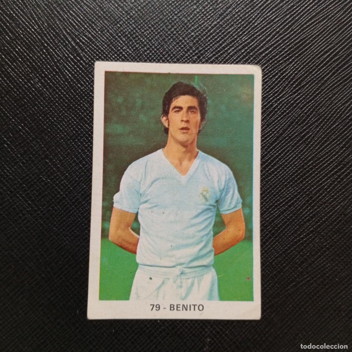 Cromos de f&uacute;tbol: 79 BENITO REAL MADRID RUIZ ROMERO 1970 1971 CROMO FUTBOL 70 MEJICO 71 - SIN PEGAR - A14 PG163