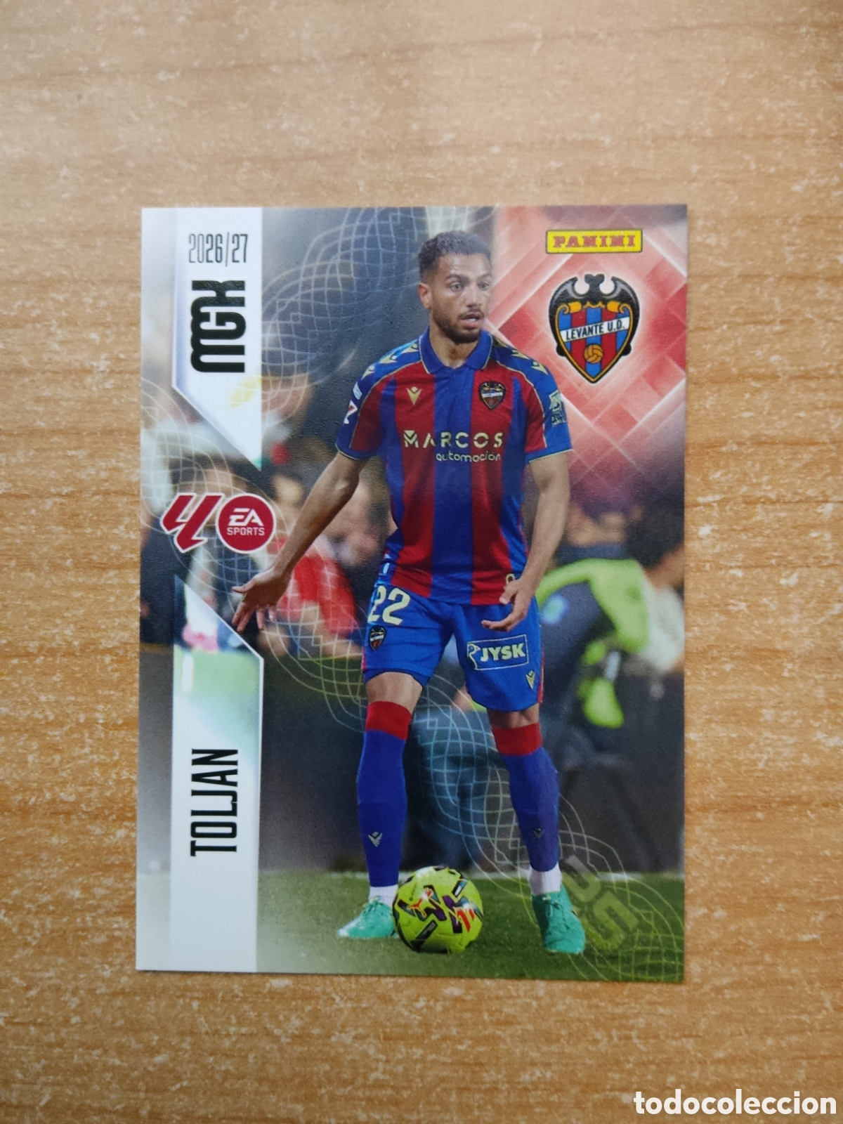 Cromos de f&uacute;tbol: 202 TOLJAN LEVANTE MEGACRACKS 2026 2027