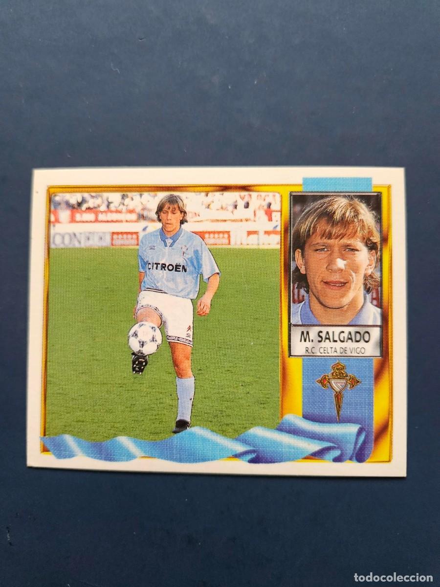 Cromos de f&uacute;tbol: MICHEL SALGADO CELTA LIGA ESTE 95 96 1995 1996 SIN PEGAR NUNCA PEGADO