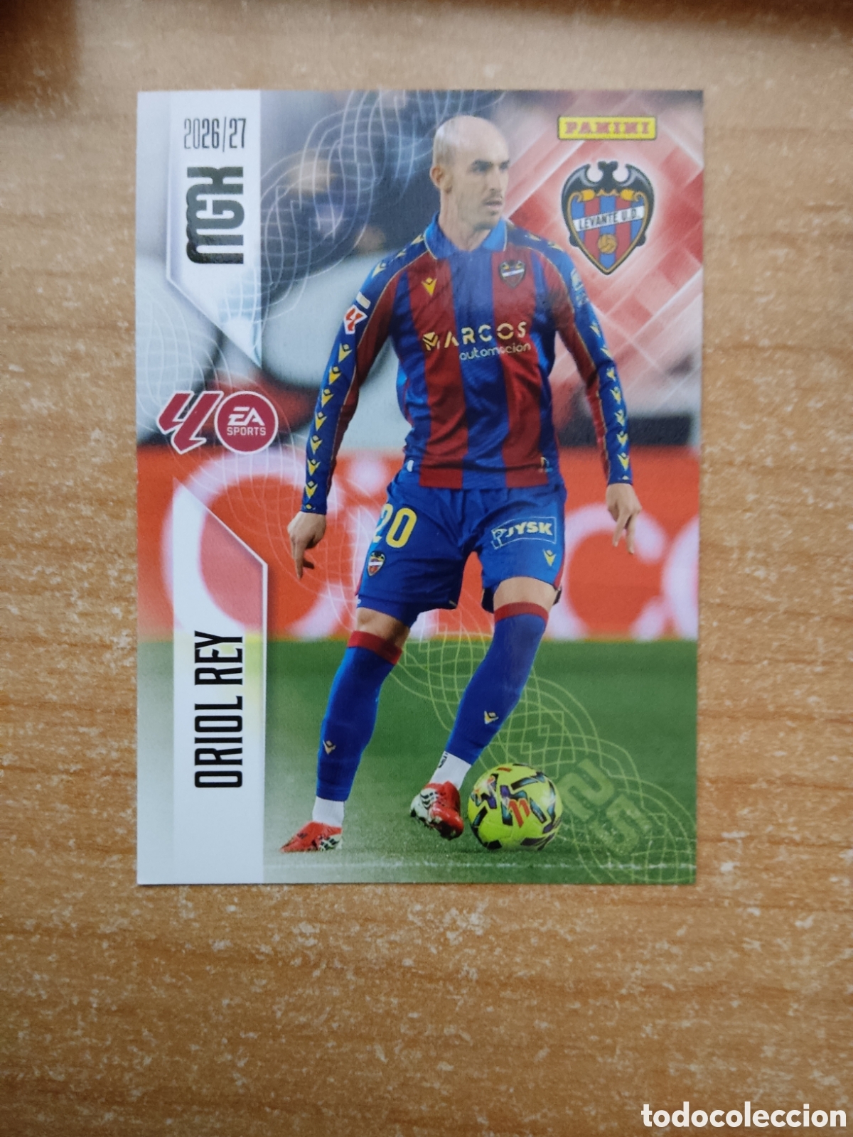 Cromos de f&uacute;tbol: 207 ORIOL REY LEVANTE MEGACRACKS 2026 2027
