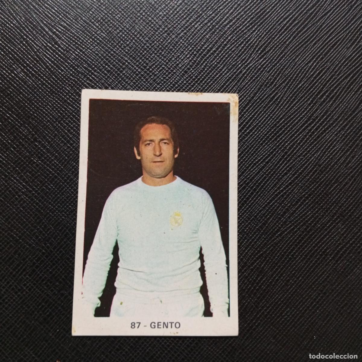 Cromos de f&uacute;tbol: 87 GENTO REAL MADRID RUIZ ROMERO 1970 1971 CROMO FUTBOL 70 MEJICO 71 - SIN PEGAR - A14 PG199