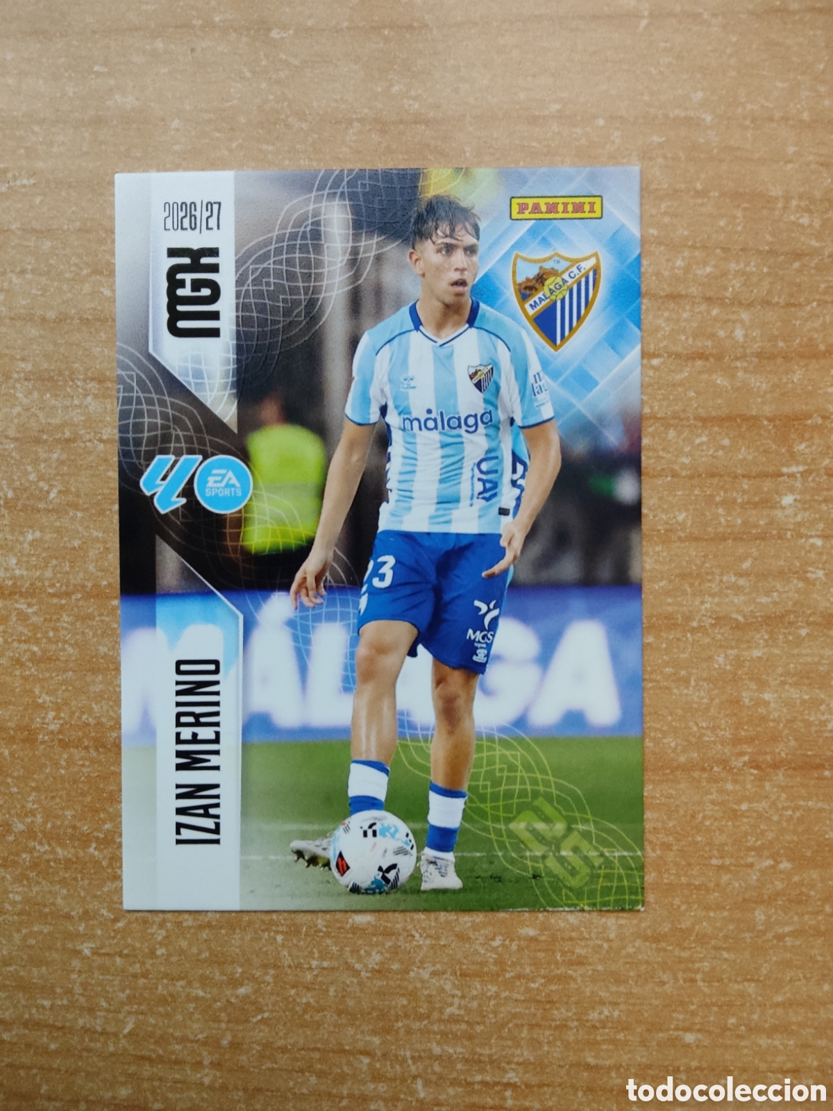 Cromos de f&uacute;tbol: 244 IZAN MERINO MALAGA MEGACRACKS 2026 2027