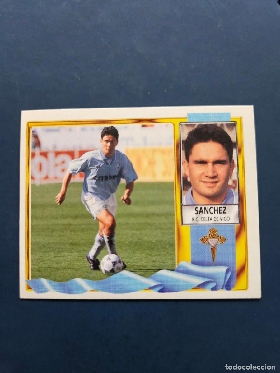 Cromos de f&uacute;tbol: SANCHEZ CELTA LIGA ESTE 95 96 1995 1996 SIN PEGAR NUNCA PEGADO