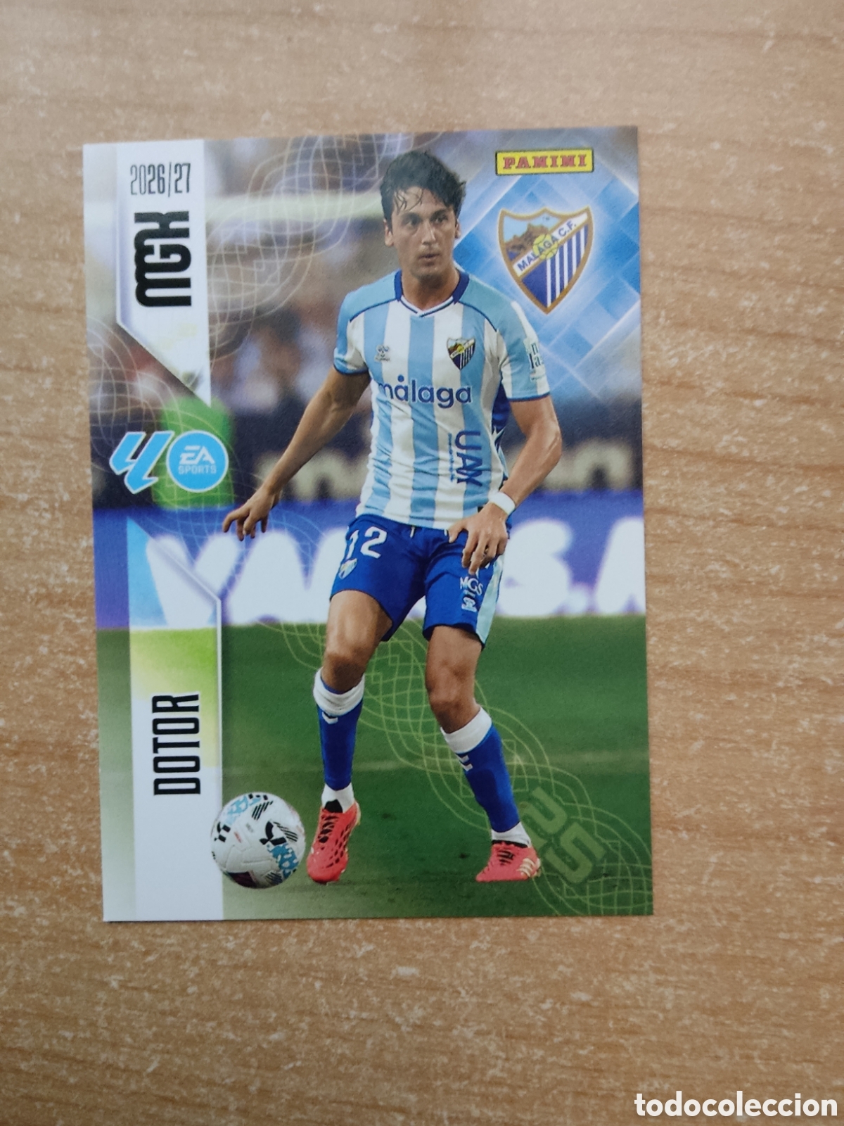 Cromos de f&uacute;tbol: 247 DOTOR MALAGA MEGACRACKS 2026 2027