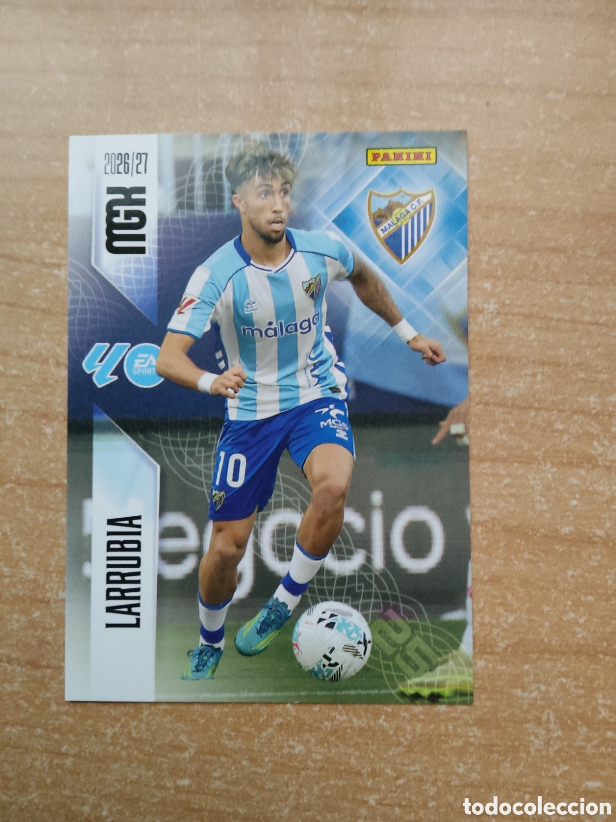 Cromos de f&uacute;tbol: 248 LARRUBIA MALAGA MEGACRACKS 2026 2027