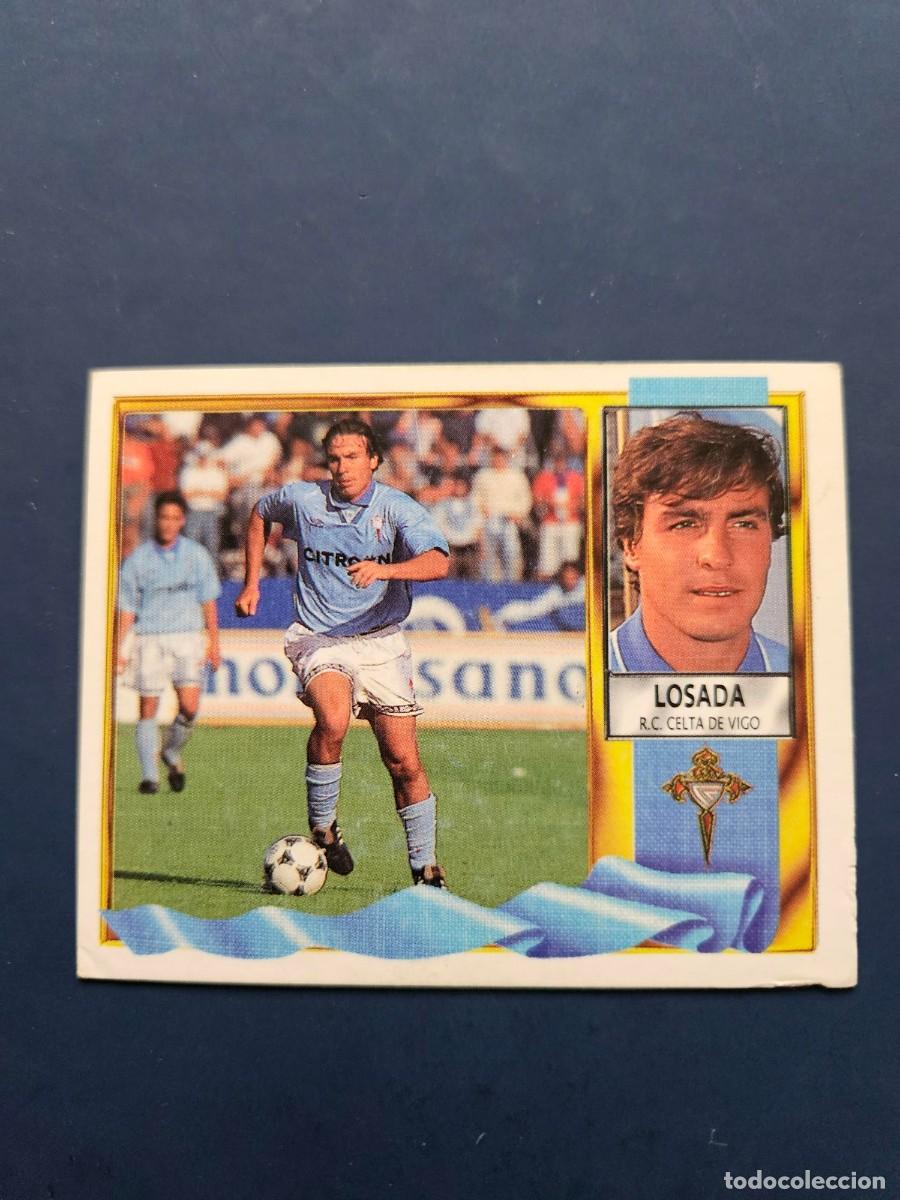 Cromos de f&uacute;tbol: LOSADA CELTA LIGA ESTE 95 96 1995 1996 SIN PEGAR NUNCA PEGADO