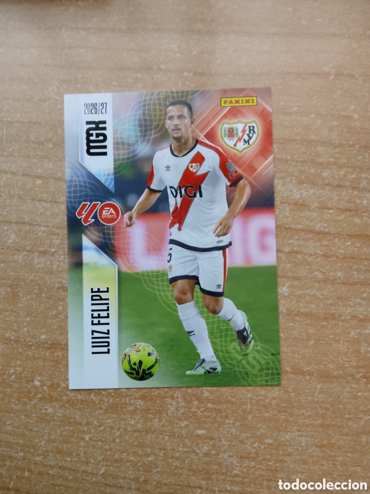 Cromos de f&uacute;tbol: 296 LUIZ FELIPE RAYO VALLECANO MEGACRACKS 2026 2027